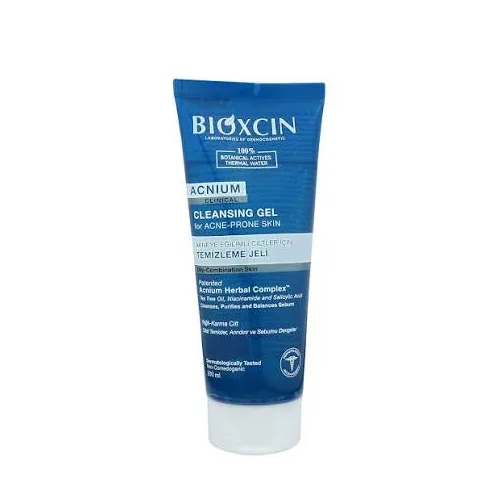 BIOXCIN ACNIUM CLEANSING GEL FOR OILY COMBINATION SKIN 200 ML