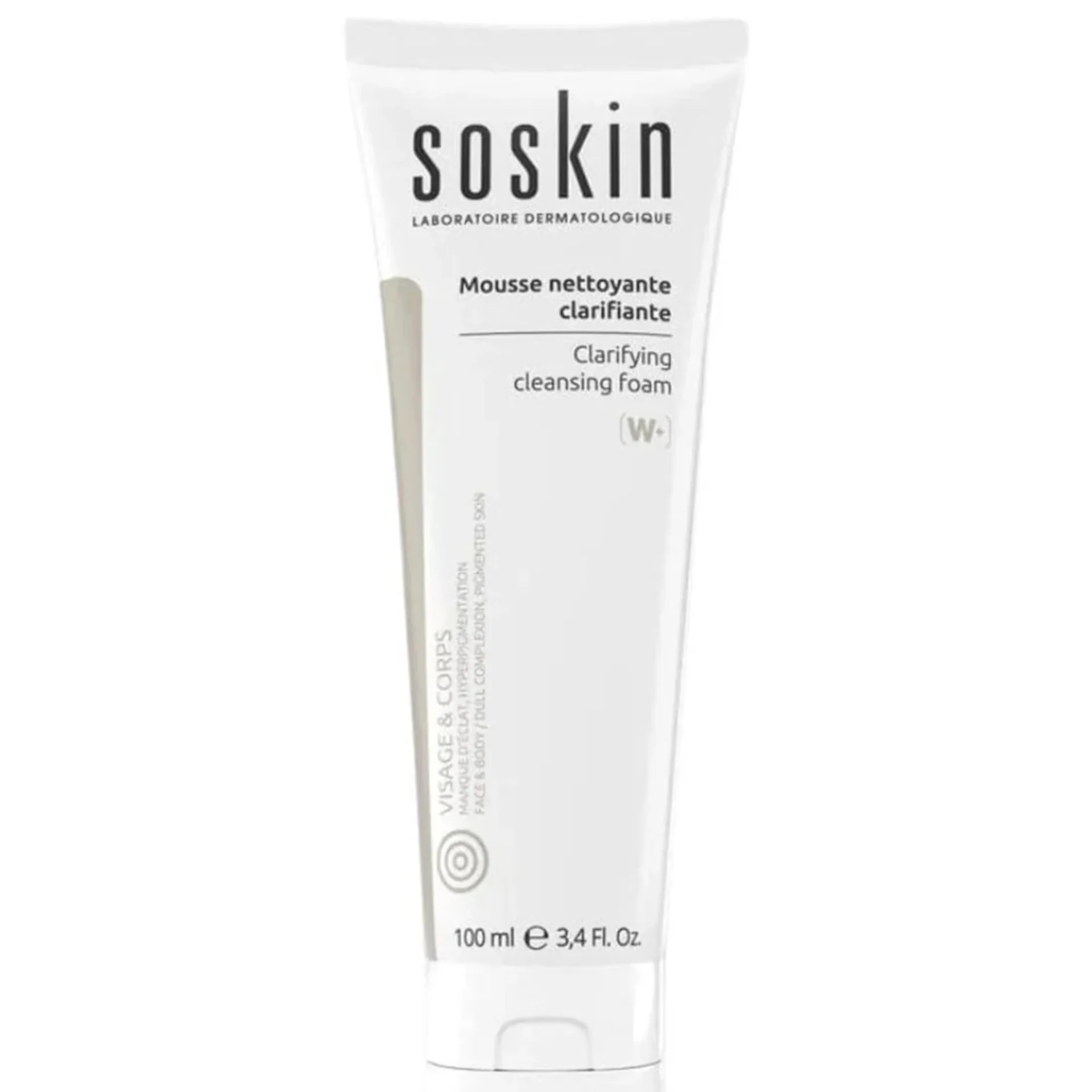 SOSKIN رغوة تنظيف م clarifying 100 مل